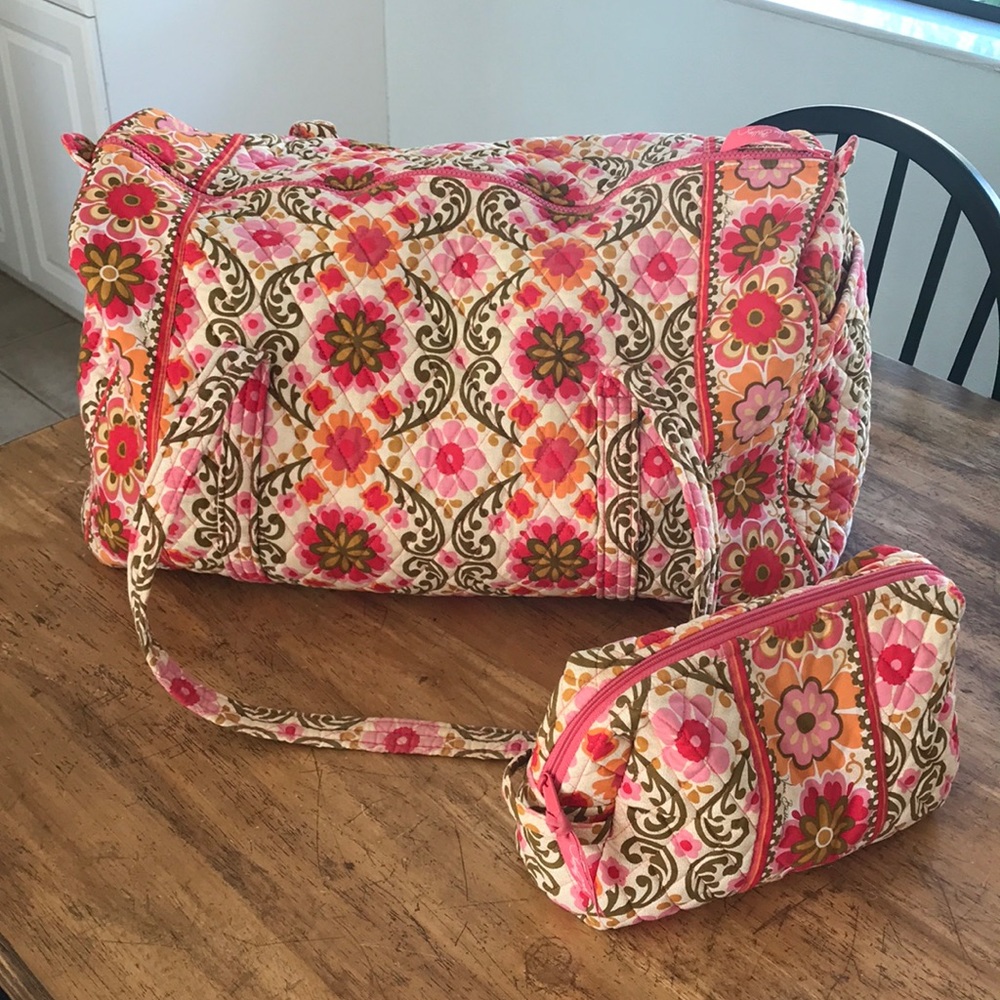 Matching Duffel and Hygiene Bag Set